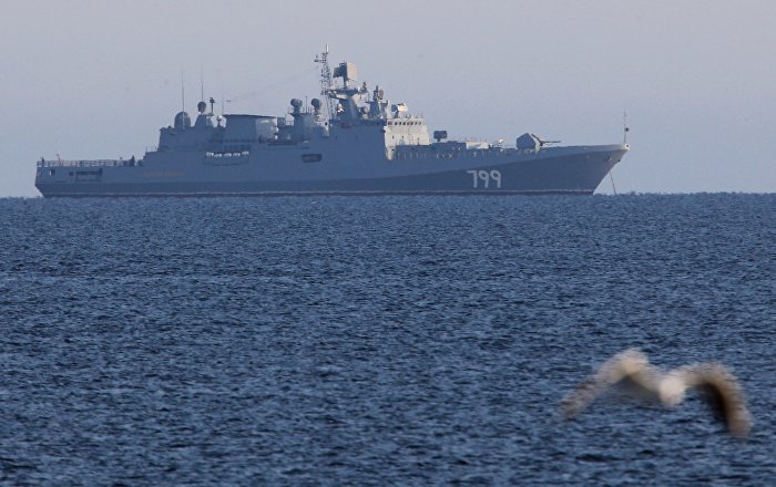 Khu trục hạm Đô đốc Makarov sẽ được bàn giao cho Hải quân trong quý I năm 2017 - Sputnik Việt Nam