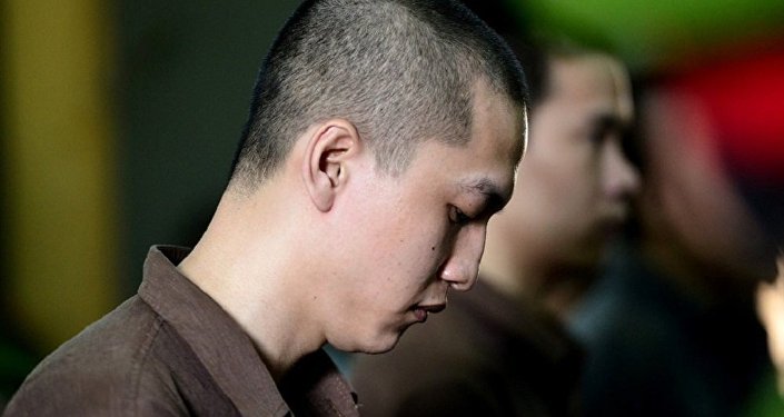 Nguyễn Hải Dương tại phiên xử phúc thẩm tháng 7/2016.