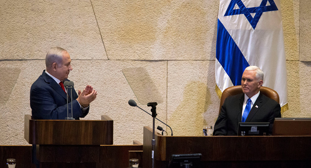 Các nghị sĩ Ả Rập phá rối khi Phó Tổng thống Mỹ Mike Pence phát biểu ở Israel