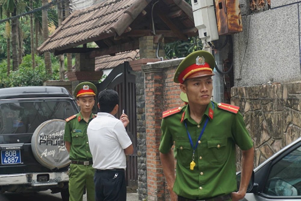 Cảnh sát khám xét nhà ông Trần Văn Minh